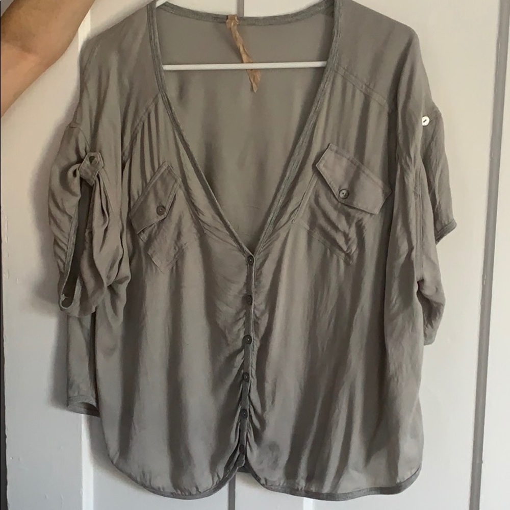 Bailey 44 grey top